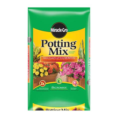 Use with indoor and outdoor container plants. . Menards miracle grow potting soil